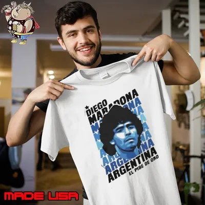 Diego Maradona Argentina El Pibe De Oro Unisex