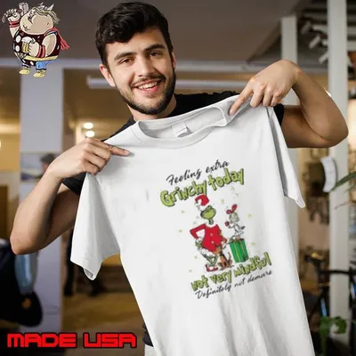 Feeling extra Grinchy today not very mindful Christmas Unisex