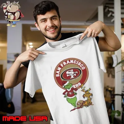Grinch And Max San Francisco 49ers Merry Christmas 2024 Unisex