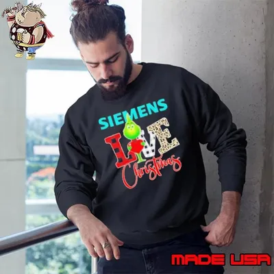 Grinch Love Siemens Christmas Sweatshirt