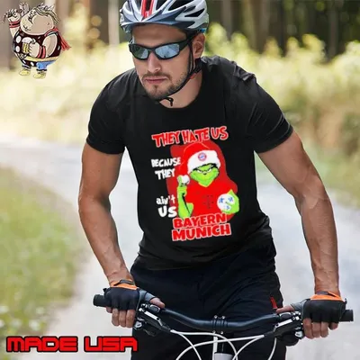 Grinch they hate us because they ain’t us Bayern Munich 2024 shirt