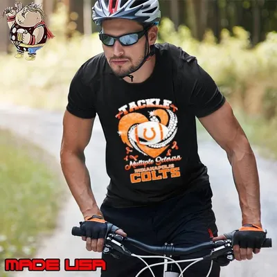 Indianapolis Colts tackle multiple sclerosis diamond heart Unisex