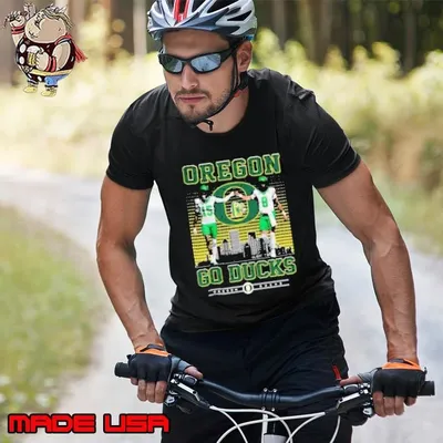 Oregon Ducks Tez Johnson Dillon Gabriel Go Ducks Unisex