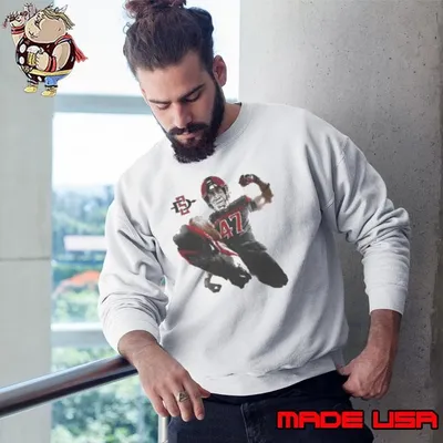 Trey White San Diego State Aztecs Portrait t Sweatshirt