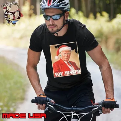 You Missed Trump Xmas Santa Hat 2024 Unisex