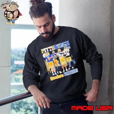 Awesome Pittsburgh Steelers Tj Watt, Fitzpatrick X Pittsburgh Panthers Phil Jurkovec, Israel Abanikanda Sweatshirt