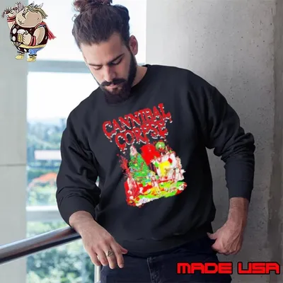Cannibal corpse Christmas chaos Sweatshirt