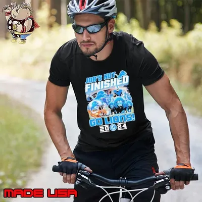 Detroit Lions Job Not Finished Go Lions 2024 shirt