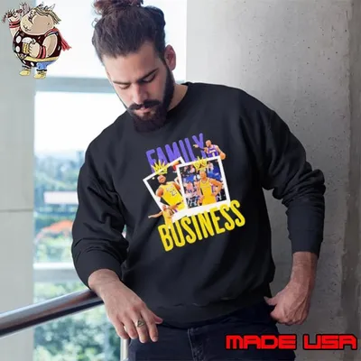 Family Business LeBron James Los Angeles Lakers Sweatshirt