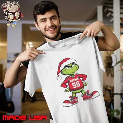 Footballs Grinchy Christmas Shirt