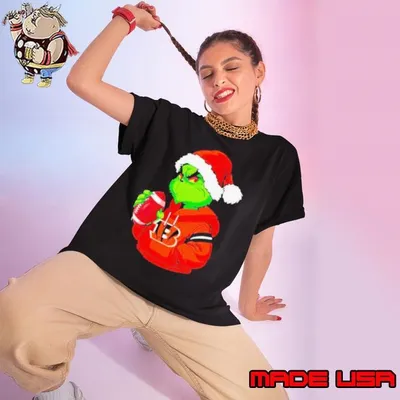 Grinch Cincinnati Bengals Christmas shirt