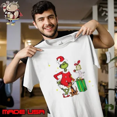 Grinch and Cindy Lou Who Grinchmas Shirt