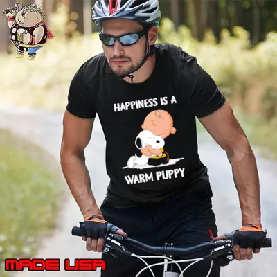 Happiness Is A Warm Puppy Snoopy Peanut Unisex