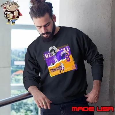 Kirk Cousins American professional football quarterback Poster Vikings Sweatshirt