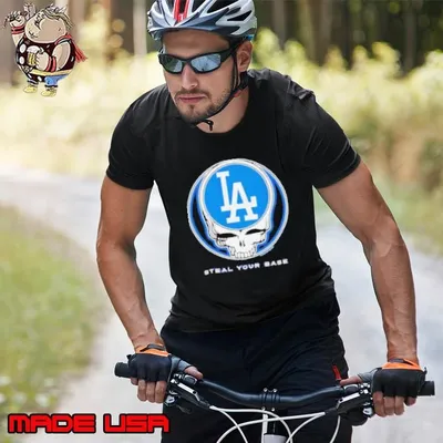 Los Angeles Dodgers Steal Your Base Grateful Dead Logo Unisex