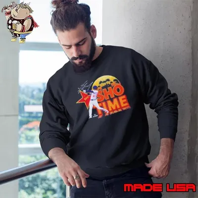 Los Angeles Shohei Ohtani Sho Tme Signature Retro MLB Sweatshirt