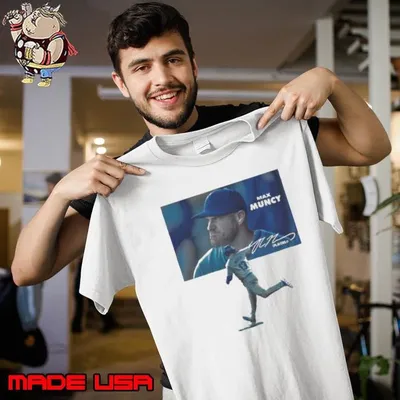 Max Muncy Los Angeles Dodgers Players Photo MLB shirts Unisex