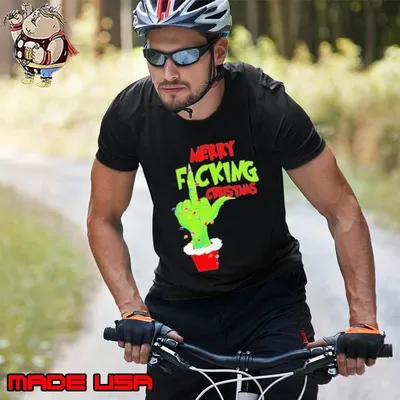 Merry Fucking Christmas Hand Grinch Light Shirt