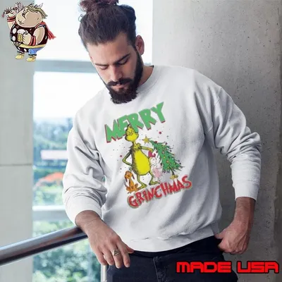 Merry Grinchmas Tree Sweatshirt