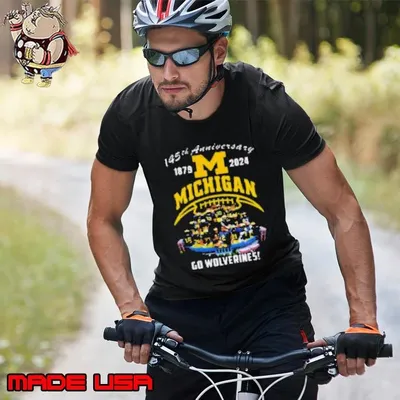 Michigan Wolverines Football 145th Anniversary 1879 2024 Go Wolverines Unisex