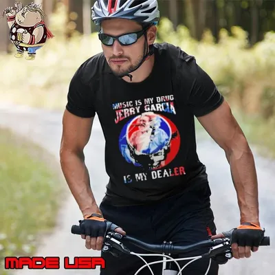 Music Is My Drug Grateful Dead jerry garcia Unisex