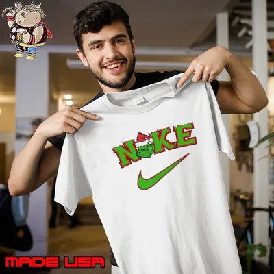 Nike Grinch Logo christmas Shirt