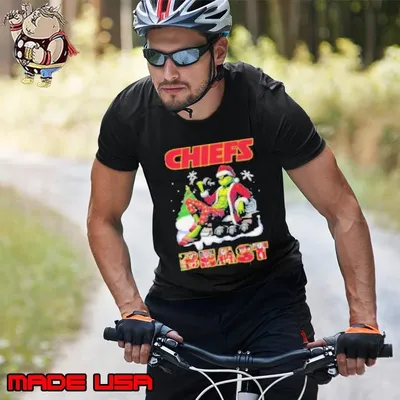 Official Santa Grinch Gymmer Kansas Chiefs NFL 2025 Beast Christmas Shirt