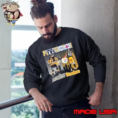 Pittsburgh Steelers Tj Watt X Pittsburgh Hockey Sidney Crosby Sweatshirt