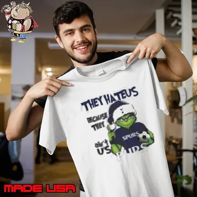 Santa Grinch They Hate Us Ain’t Us Tottenham Hotspur Merry Christmas shirt