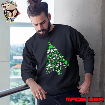 Science Christmas Tree Sweatshirt