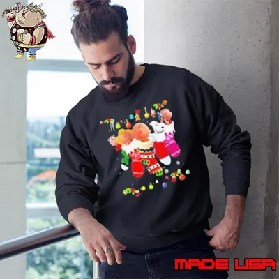 Snoopy's Christmas Best Present From Santa Claus Sweatshirt
