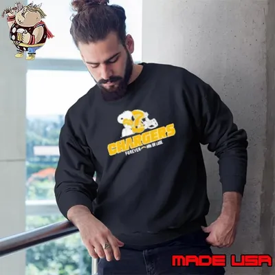 The Peanuts Movie Snoopy X Los Angeles Chargers Forever Win Or Lose Sweatshirt