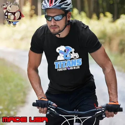 The Peanuts Movie Snoopy X Tennessee Titans Forever Win Or Lose Unisex