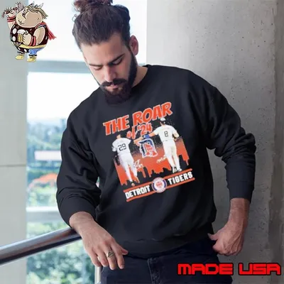 The Roar Of 24 Detroit Tigers Signature Sweatshirt