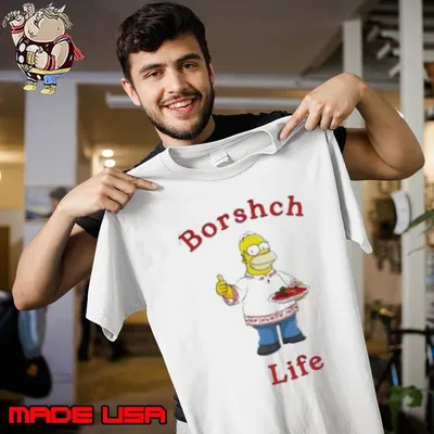 The Simpsons borshch life Unisex