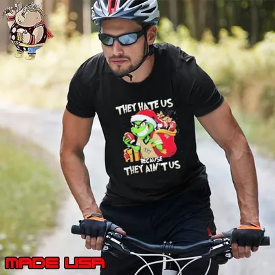 They Hate Us Because They Ain’t Us Grinch Vs UCF Knights Football Christmas Unisex