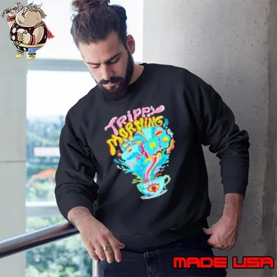 Trippy morning Sweatshirt