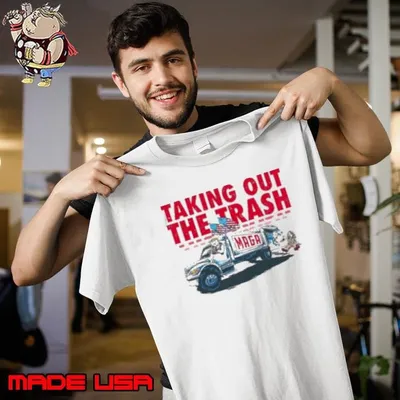 Trump Maga taking out the trash Shirt
