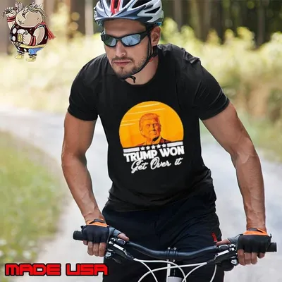 Trump won get over it 2024 vintage Unisex