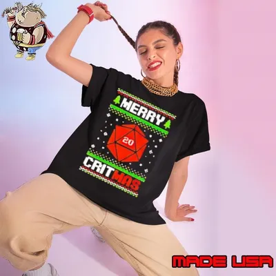 Ugly Sweater Christmas RPG Shirt