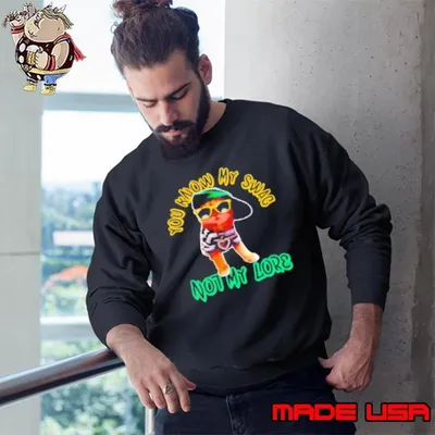 You know my swag not my lore retro sarcasm cat lovers Sweatshirt