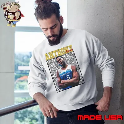 American professional basketball player anthony edwards Sweatshirt
