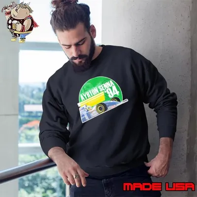Ayrton Senna 1994 Tribute Brazilian racing driver Sweatshirt