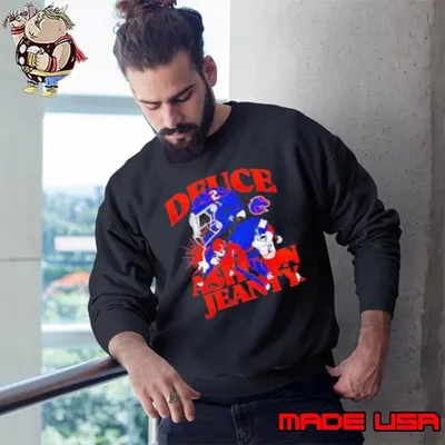 Deuce Ashton Jeanty Boise State Broncos Football Sweatshirt
