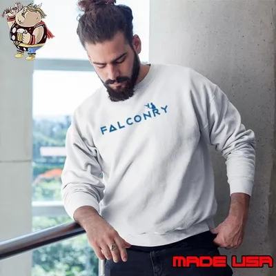 Falconry Falconer Falcon Falcons Bird Of Prey Hunting Gift Sweatshirt