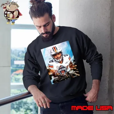 Game 12 Jarquez Hunter Auburn Tigers vs Alabama Crimson Tide SEC Iron Bowl Nov 30 2024 Poster Sweatshirt
