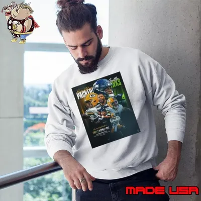 Green Bay Packers Vs Seattle Seahawks Sunday Night Football Dec 15 Two Teams On A Playoff Chase Poster Sweatshirt
