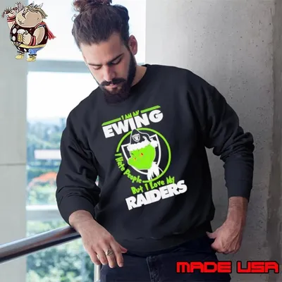 Grinch Ewing I love my Las Vegas Raiders Christmas shirt