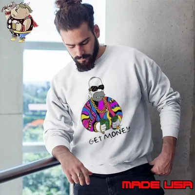 Homer Simpson get money Sweatshirt