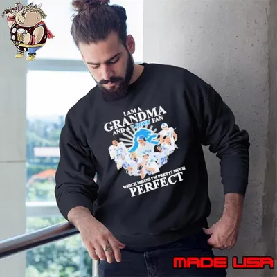I Am A Grandma And A Detroit Lions Fan Which Means I’m Pretty Much Perfect Signatures Shirt